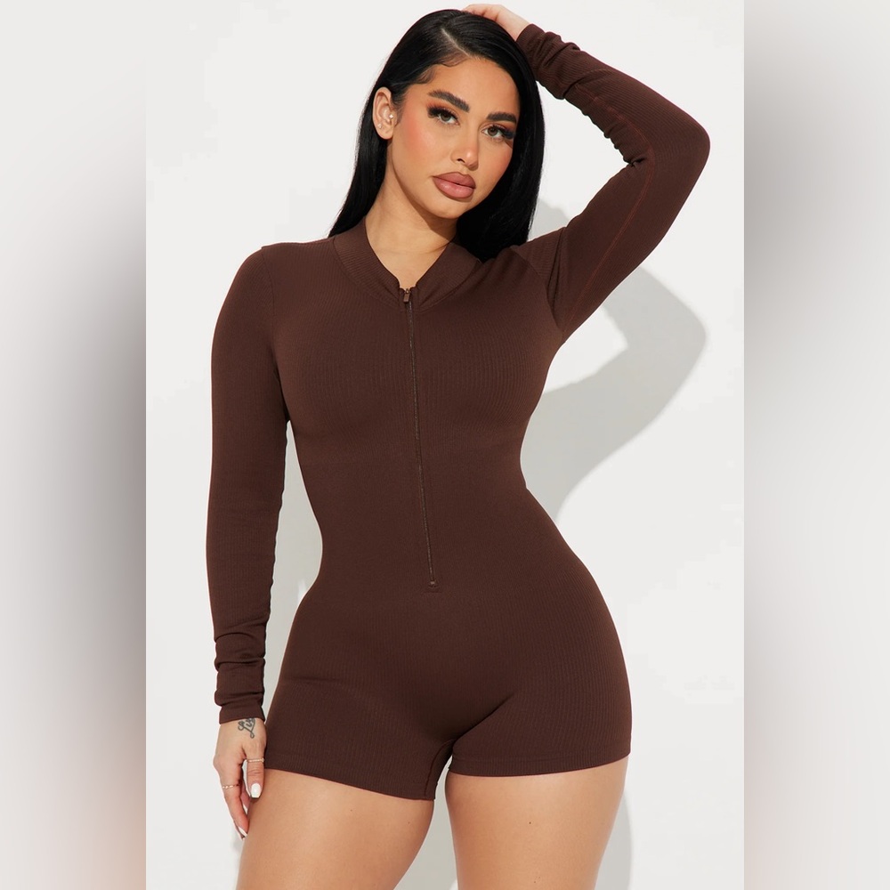 Fashion of long sleeve jumpsuit